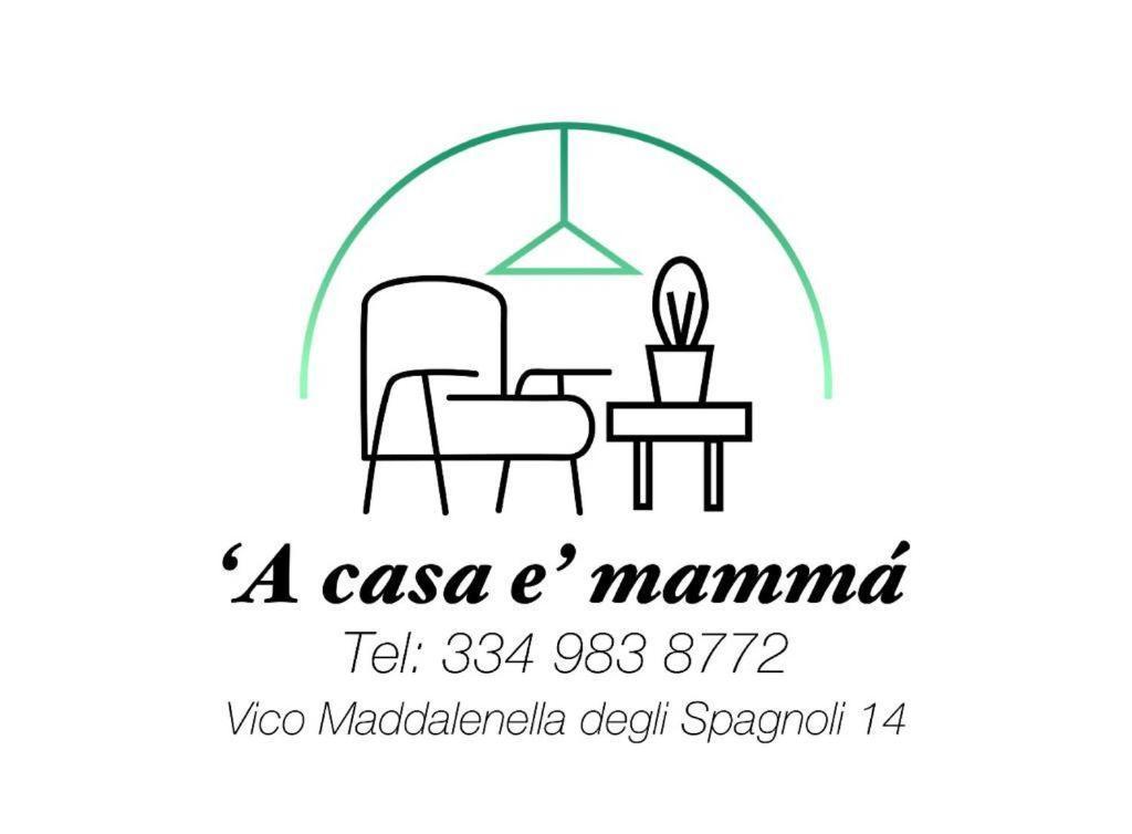 Apartmán A Casa E Mamma' Neapol Exteriér fotografie